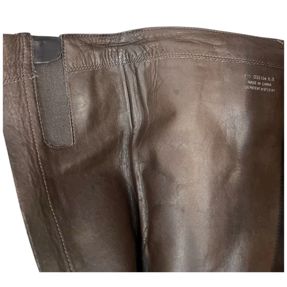 Cole Haan Nike Air crocodile embossed tall riding boots